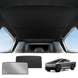 Split Nano Ice Crystal Glass Roof Sunshade for Cybertruck (2 PCS)