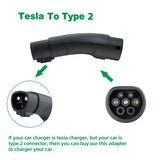 NACS/Tesla to Type 2 EV Charge Adapter for Tesla Model 3/Y/S/X