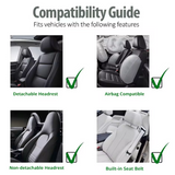 Non-Slip Neoprene Waterproof Seat Cover - Fits All Cars