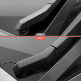 Windshield Wiper Covers (Carbon Fiber Pattern ABS) for Cybertruck