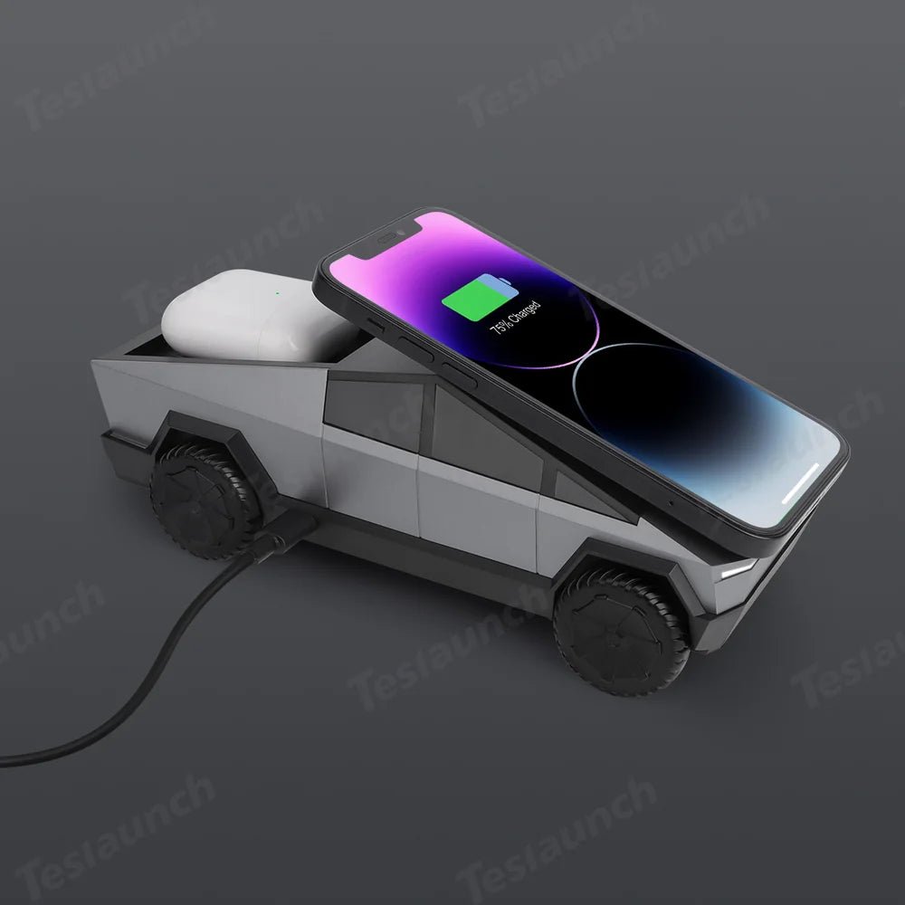 3-in-1 Wireless Charger & Stand for All Cars - T-Launch