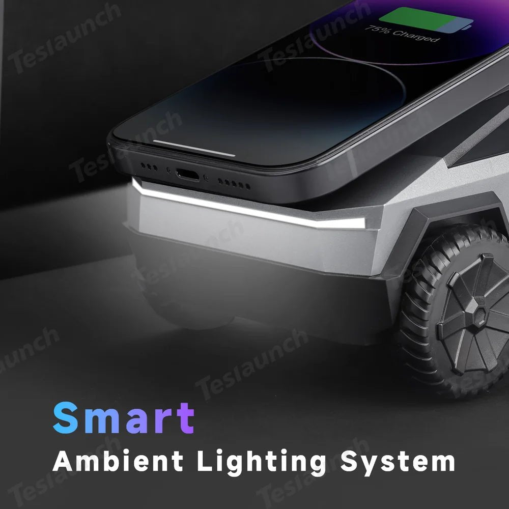 3-in-1 Wireless Charger & Stand for All Cars - T-Launch
