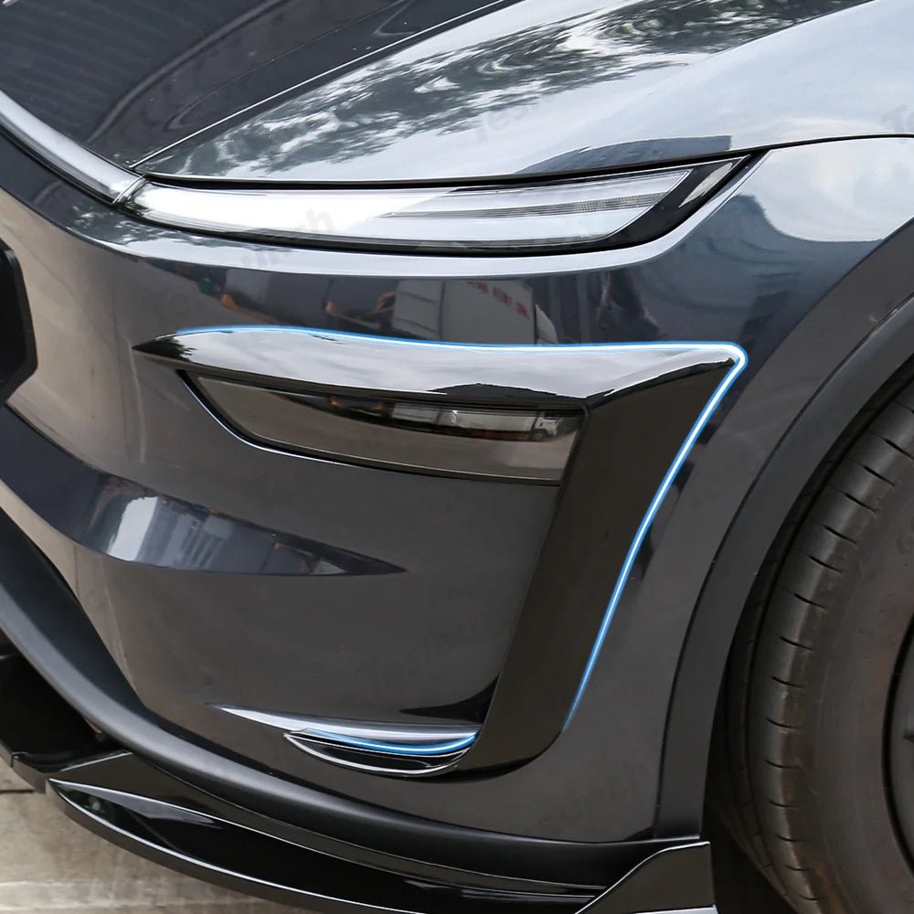 3-Piece Front Lip Spoiler & Fog Light Trim & Split-Type Side Skirts for Tesla Model Y Juniper 2025+ - T-Launch
