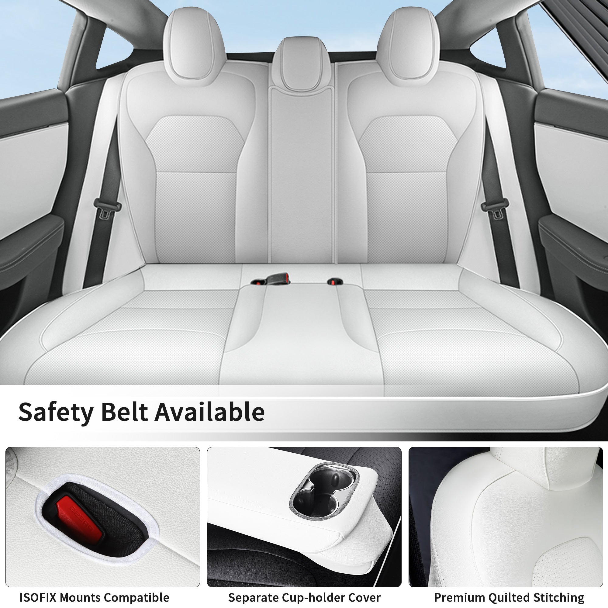 Seat Covers Tesla Isofix TAPTES® #1 Seat Covers For Tesla Model X