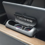 Model 3/Y Glasses Case Screen Rear Sunglasses Case Storage Box for Tesla