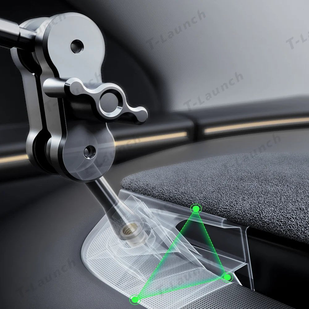360° Adjustable Magnetic Phone Mount for Tesla Model Y Juniper 2025+ / Model 3 Highland 2024+ - T-Launch