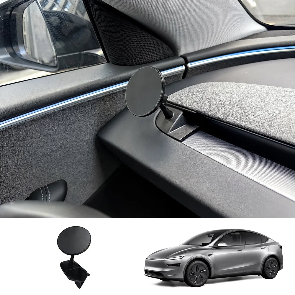 360° Adjustable Magnetic Phone Mount for Tesla Model Y Juniper 2025+ / Model 3 Highland 2024+ - T-Launch
