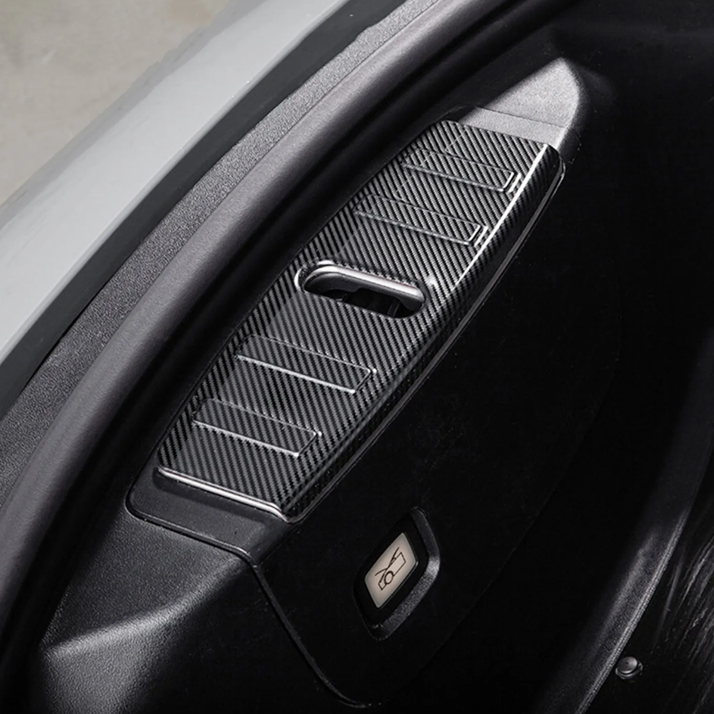 Oțel inoxidabil Varietate Portbagaj/Frunk Prag Placă Capac Pentru Tesla Model 3 (2017-2023)