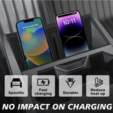 Central Console Wireless Charging Anti-Slip Silicone Pad for Cybertruck