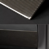 [Real Carbon Fiber] Cubierta del panel de la guantera para Tesla Model 3 Tierras altas 2024+