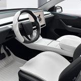 White Interior Upgrade Kit For Tesla Model Y Juniper 2025+