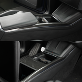 [Real Carbon Fiber] Center Console Side Trim Cover for Model S/X 2022+