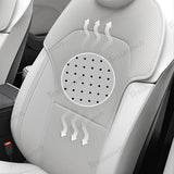 Napa Leather Seat Cushion Set – All-Season Ventilated Comfort for Tesla Model Y Juniper 2025+ (7-Piece Set)