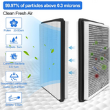 Filtre à air HEPA avec charbon actif pour Cybertruck