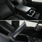 [Real Carbon Fiber] Center Console Armrest Cover for Cybertruck