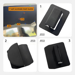Sunshade Clips- Fits All Model