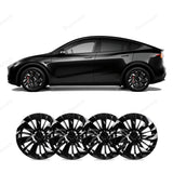 Model Y 19'' Gemini Wheels Cover Hubcaps Replacement 4PCS for Tesla (2020-2024)