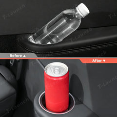 3rd Row Armrest Cup Holder Silicone Insert for Tesla Model YL 2026+
