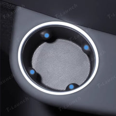 3rd Row Armrest Cup Holder Silicone Insert for Tesla Model YL 2026+