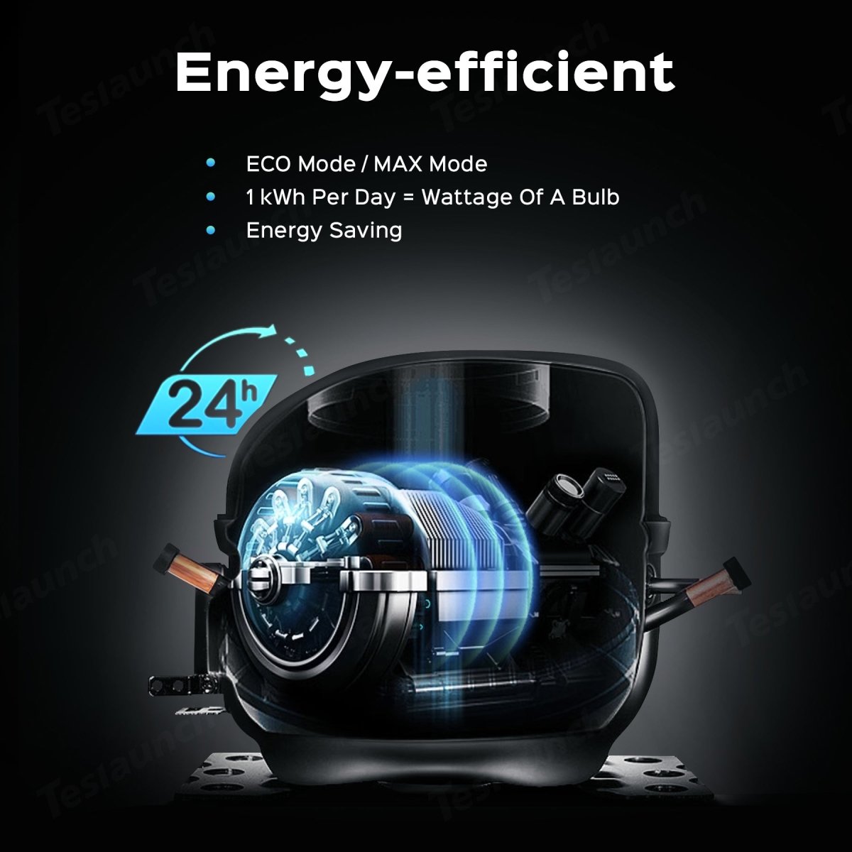 40L Trunk Refrigerator Portable Trunk Freezer for 2015-2024 Tesla Model X 6 Seats/ 7 Seats (US Version) - T-Launch
