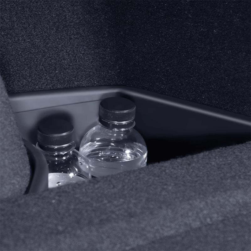 Boîte de rangement latérale du coffre arrière pour Tesla 2024 Model 3  Highland (2 pièces)