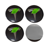 Hubcap Stickers (Diameter 56mm)- 4 Pcs A Set for Tesla