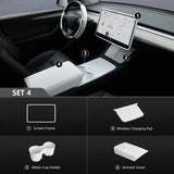 Bianco opaco Tesla Kit di aggiornamento interno per Model Y