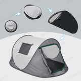 Portable Trunk Bed Pop-Up Camping Tent for Cybertruck