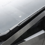 Windshield Wiper Covers (Carbon Fiber Pattern ABS) for Cybertruck