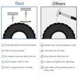 Tubeless Tire Repair Kit - Fits All Cars