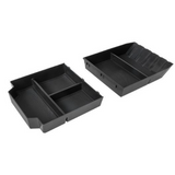 Spliced Lower Center Console Tray Floor Storage Organizer for Cybertruck