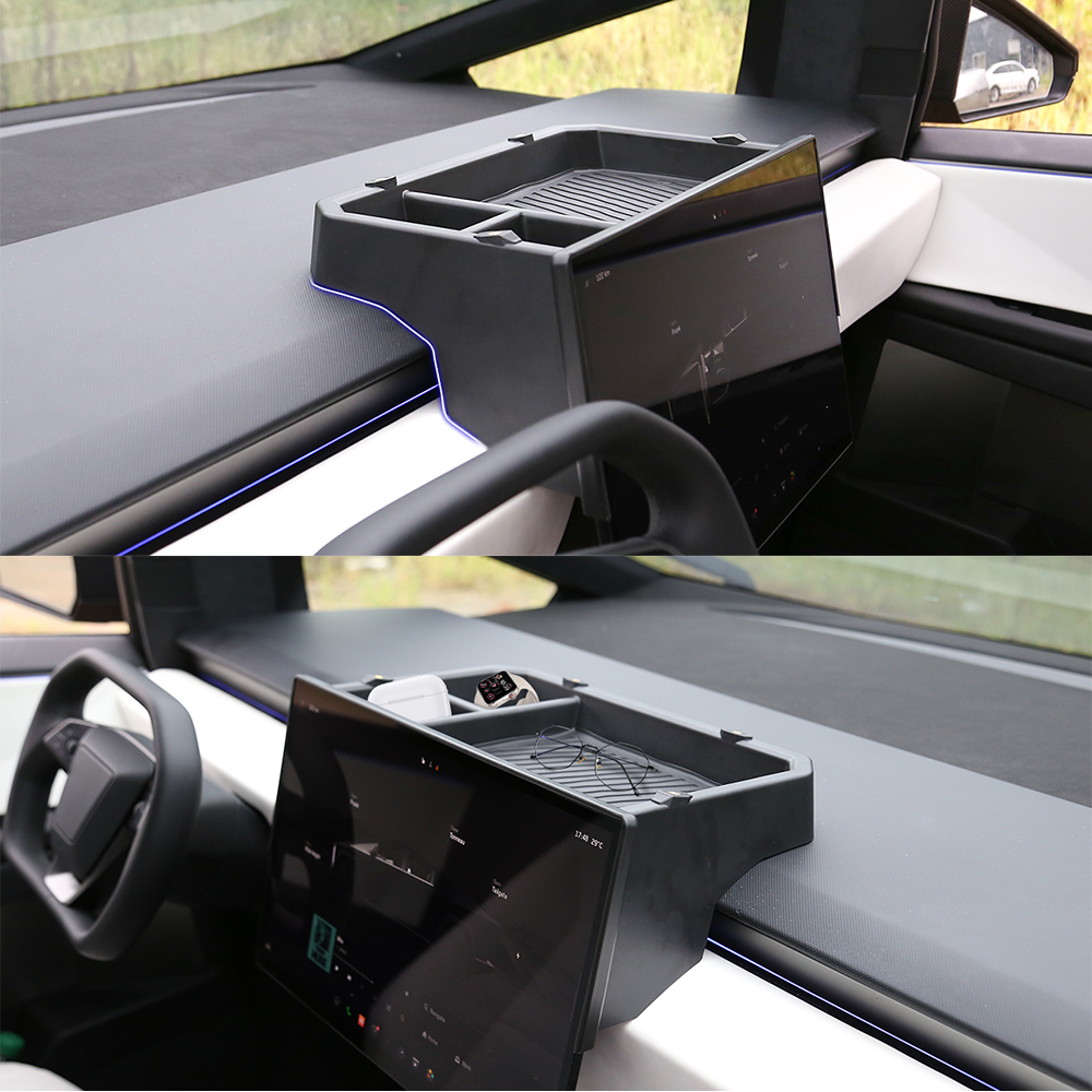 Center Console Behind Screen Storage Box for Cybertruck – TESLAUNCH