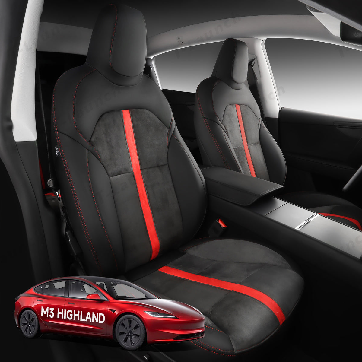 Her Şey Dahil 2024+ Tesla Model 3 Highland Koltuk Kılıfı