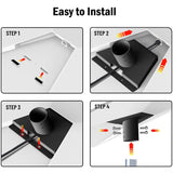 Adapter til montering af rustfrit stål til Starlink Gen 3