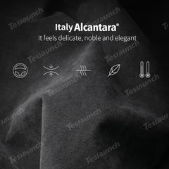Alcantara Center Console Sticker Cover for Tesla Model Y Juniper 2025+