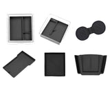 2024 <tc>Model</tc> 3 Highland Mittelkonsolen-Organizer-Tablett, entworfen für Armlehnen-Aufbewahrungsbox, Tassenunterlage, kabelloses Ladepad-Set