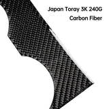 [Real Carbon Fiber] Model 3/Y Center Console Overlays, Decoration Wrap Cover (Gen. 1) (2017–2020)