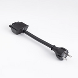 Europeisk Schuko-adapter for Tesla-model S/X/3/Y Gen 2