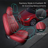 All-inclusive 2015-2024 model x kryt sedadla pro tesla