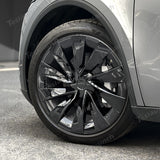 Helix 2.0 Style Wheel Hubcaps (Set of 4) for Tesla 2025+ Model Y Juniper 20'' Helix 2.0 Wheels