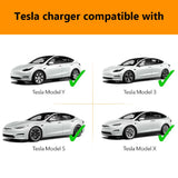 Skærmskærm Type 1/Tesla NACS Elektrisk EV-bil oplader