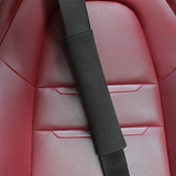 Alcantara Removable Seat Belt Cover for Model 3/Y/S/X/Cybertruck