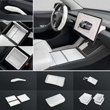 White Interior Upgrade Kit For Tesla Model Y Juniper 2025+