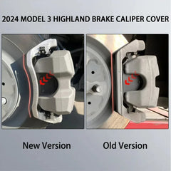 Brake Caliper Covers (4Pcs) for Tesla Model 3/Y/S/X/Cybertruck