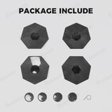 [Real Carbon Fiber] Center Hub Caps for Tesla Cybertruck (Set of 4)