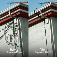 Starlink Cable Routing Kit with Wall Pass-Through Grommet – 1" Drill Bit Included for Gen 2/3 Dish & Mini Ethernet