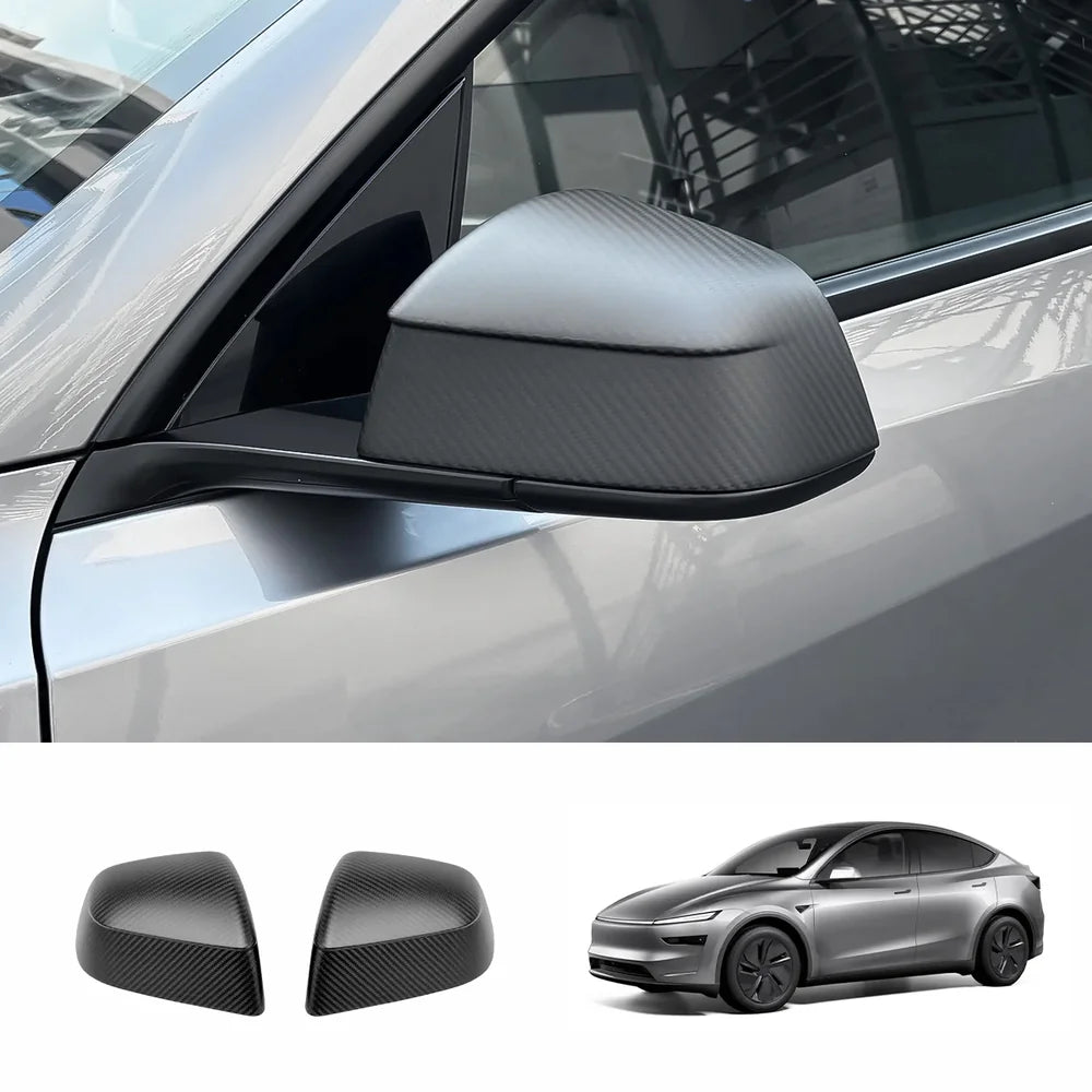[Real Carbon Fiber] Interior & Exterior Upgrade Kit for Tesla Model Y Juniper 2025+