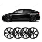 Model Y 19''Gemini Wheels Cover Enjoliveurs Remplacement 4PCS pour Tesla (2020-2024) 