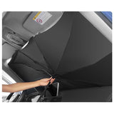 Tesla   Model 3/Y/S/X(2012-2023) Faltbarer Regenschirm Auto Frontscheibe Windschutz scheibe Sonnenschirm