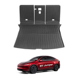 Ensemble de tapis de sol et de doublures de coffre en TPE toutes saisons pour Tesla Model Y Juniper 2025+